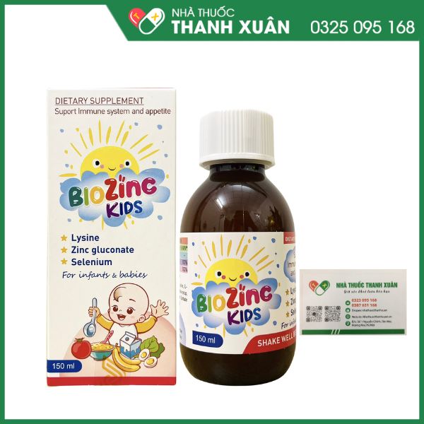 BioZinc Kids - Bổ sung kẽm cho cơ thể